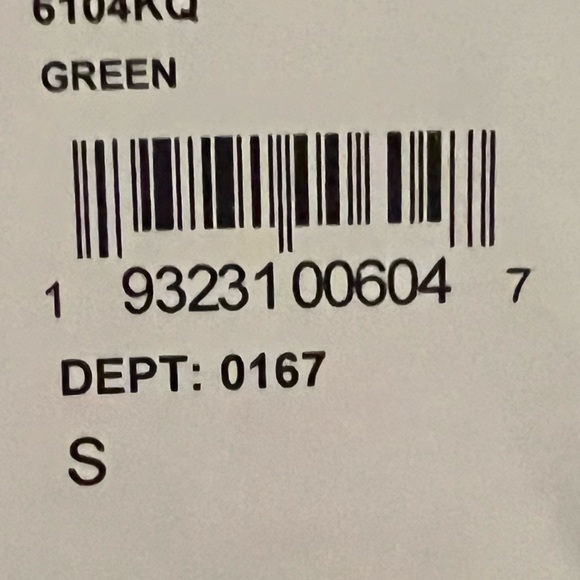 PST nwt olive green wrap style jersey material long sleeve tee ballet stretchy - Picture 4 of 7